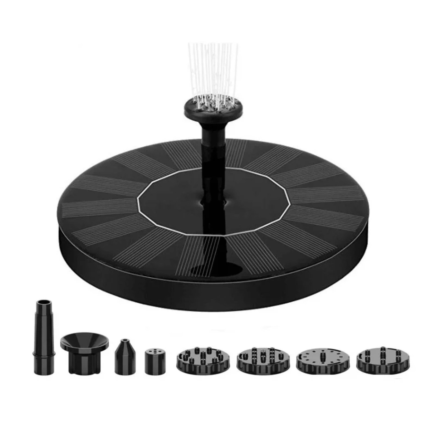 Floating Solar Fountain Water Pump - Solar Fountain Pump for Bird Bath,