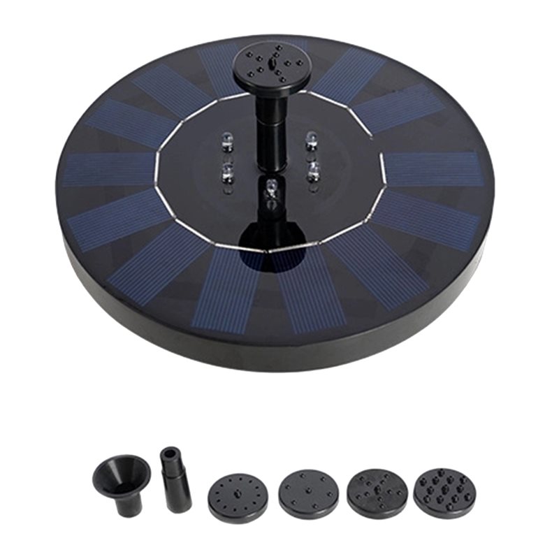 Floating Solar Fountain Water Pump - B08B-No Battery Solar Fountain, Floating Water