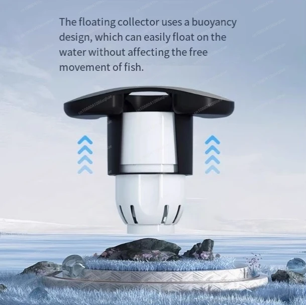 Pond Leaf Skimmer Floating Automatic - Fish Pond Floating Skimmer Automatic Leaf
