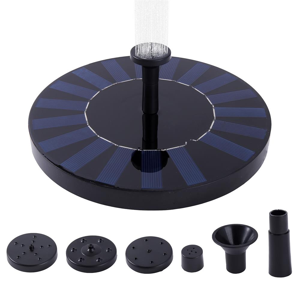 Solar Fountain Pump 13/16/18cm - Floating Solar Fountain Water Pump review and price