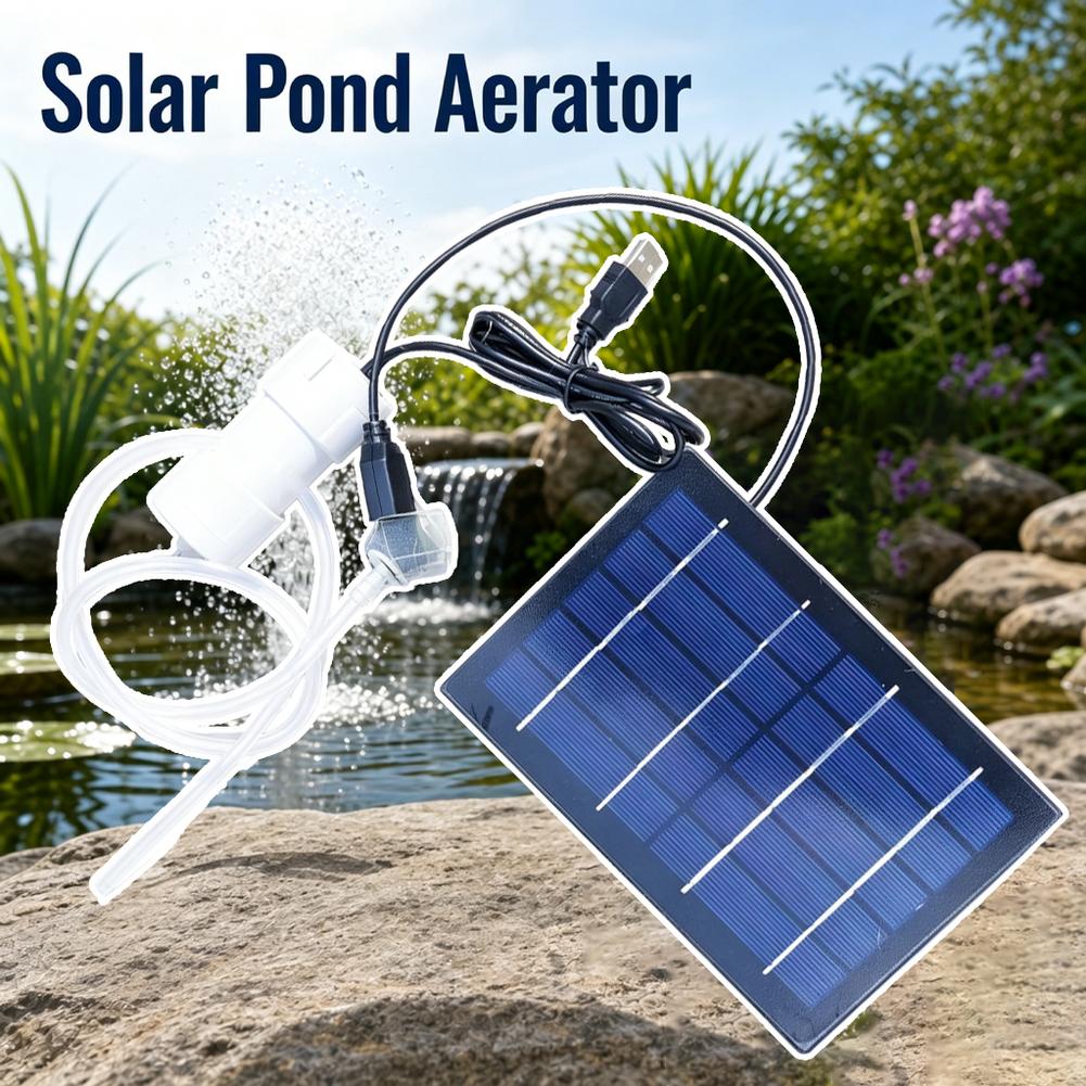 Solar Air Pump Aquarium Oxygen - Solar Pond Aerator Oxygen Pump review and price