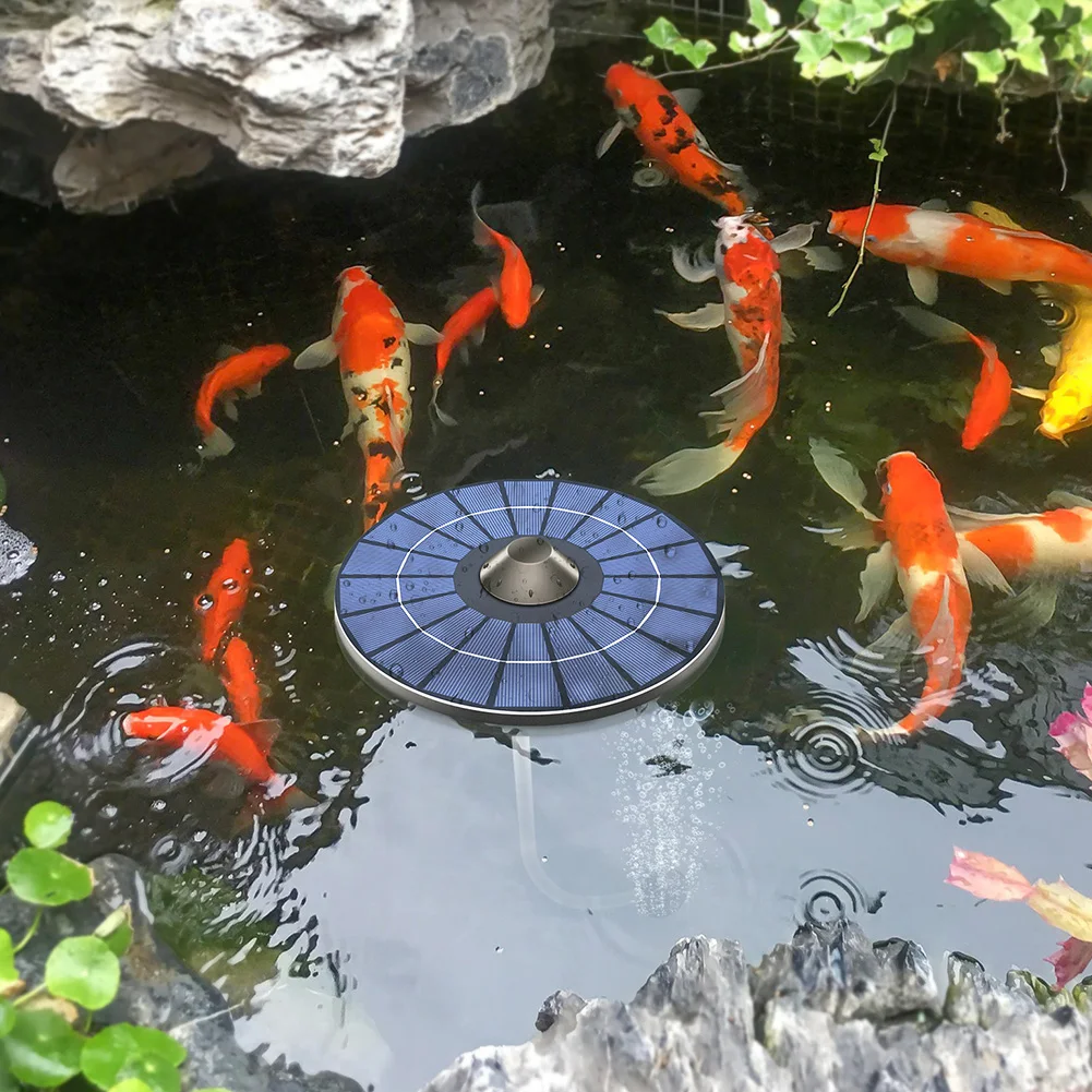 Solar Floating Pond Aerator Po - Solar Pond Aerator Oxygen Pump review and price