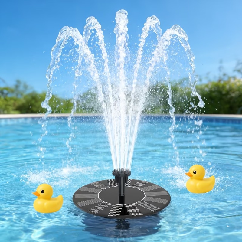 Solar Fountain Pump, 13cm | No - Floating Solar Fountain Water Pump review and price