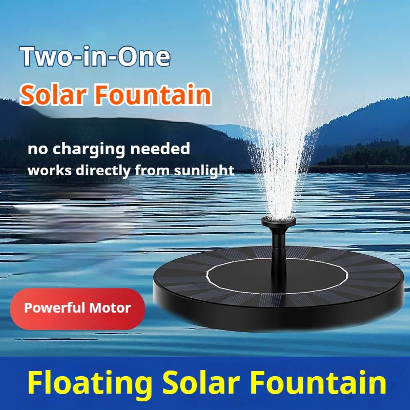 Solar Fountain Pump, 13cm | No - Floating Solar Fountain Water Pump review and price