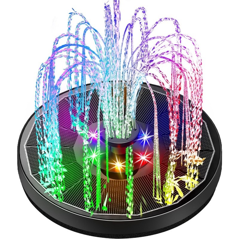 Solar Water Fountain Pool Pond - Floating Solar Fountain Water Pump review and price