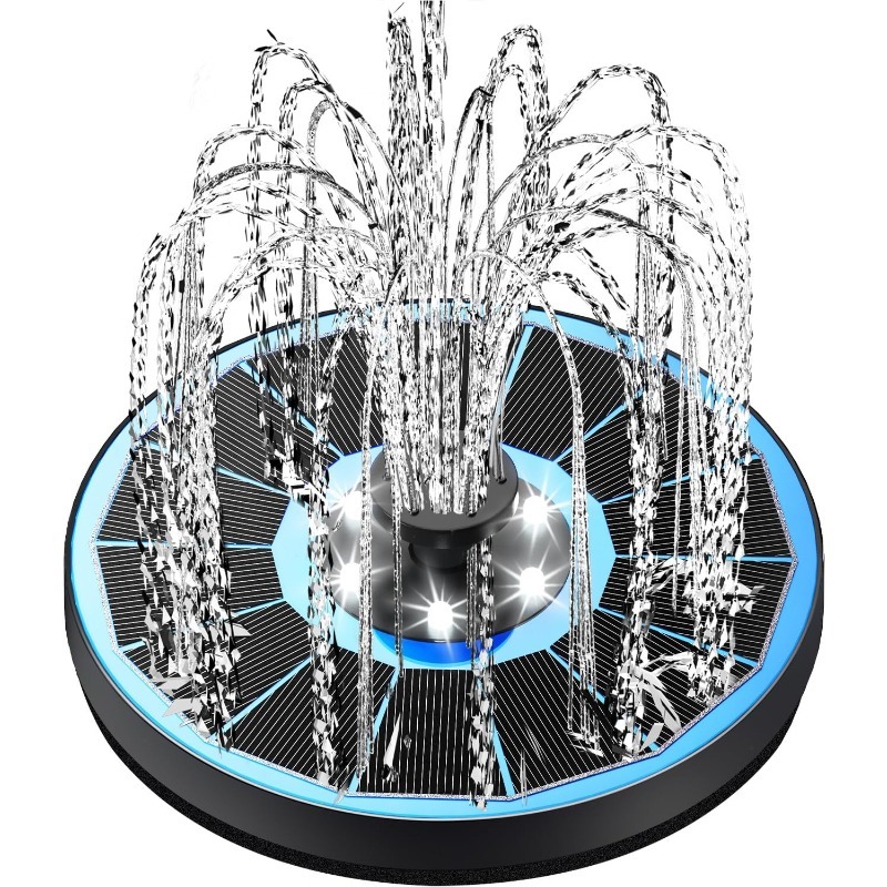 Solar Water Fountain Pool Pond - Floating Solar Fountain Water Pump review and price
