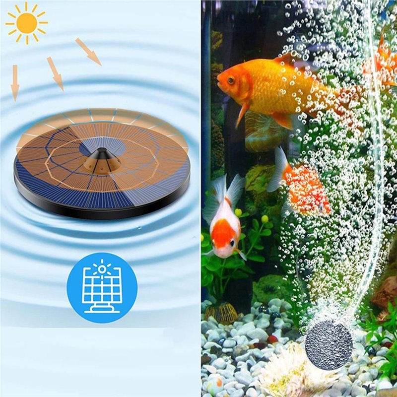 [ABFI!】 Floating Solar Pond Ae - Solar Pond Aerator Oxygen Pump review and price