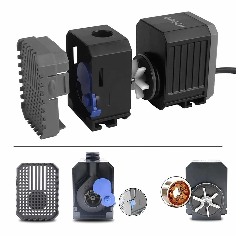 CN Plug Ultra Quiet Submersibl - Submersible Pond Pump 5000L H review and price