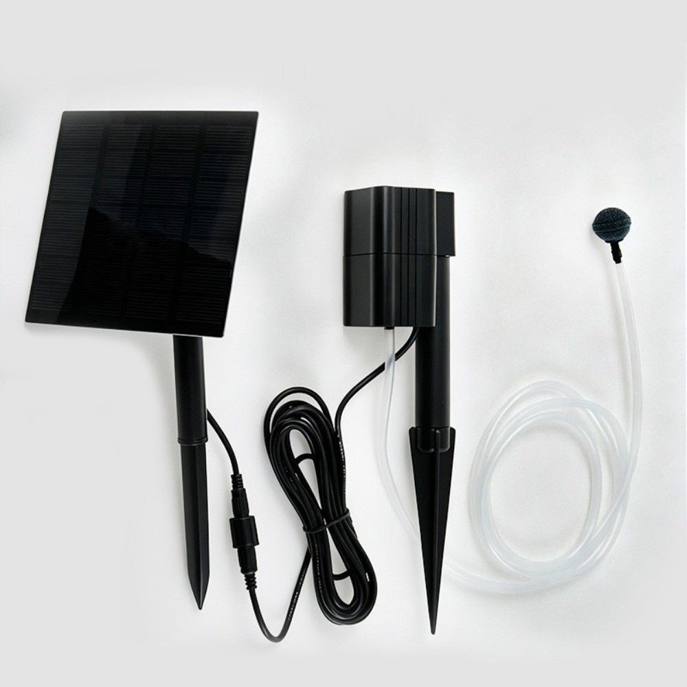 Oxygenator Low Noise Solar Pow - Solar Pond Aerator Oxygen Pump review and price