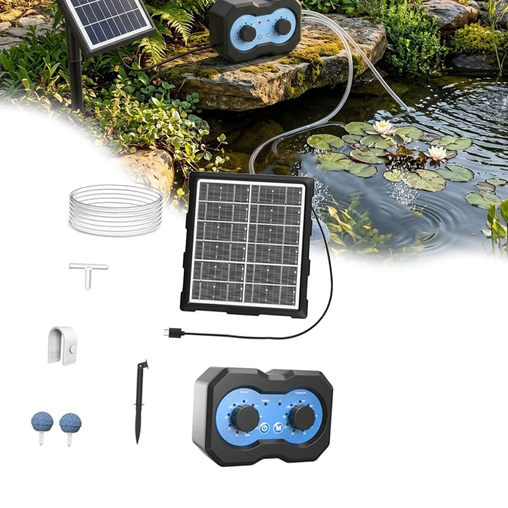 Solar Pond Oxygenator 3W 6V So - Solar Pond Aerator Oxygen Pump review and price