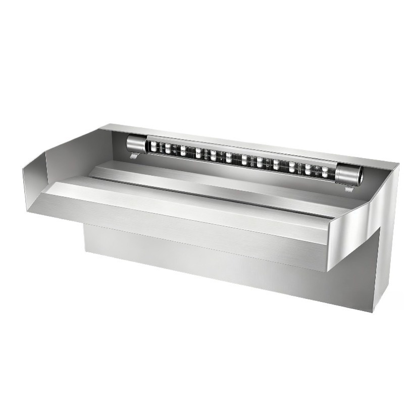 Stainless Steel 304 Waterfall  - Waterfall Spillway Stainless Steel Weir review and price