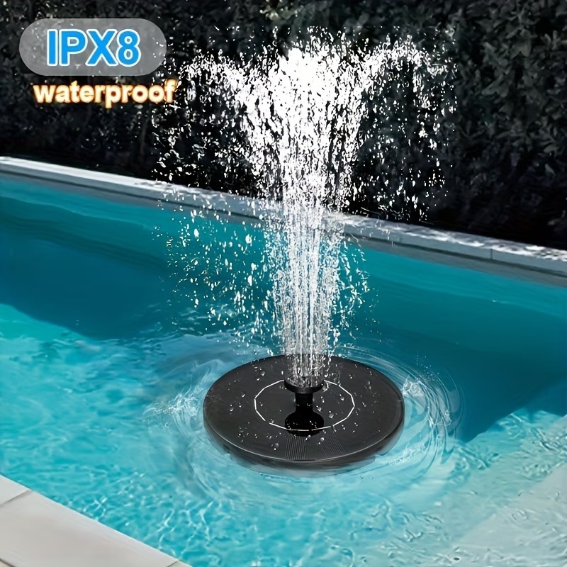 Solar Power Water Pump with LE - Floating Solar Fountain Water Pump review and price