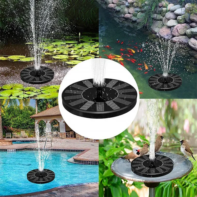 Solar Power Water Pump with LE - Floating Solar Fountain Water Pump review and price